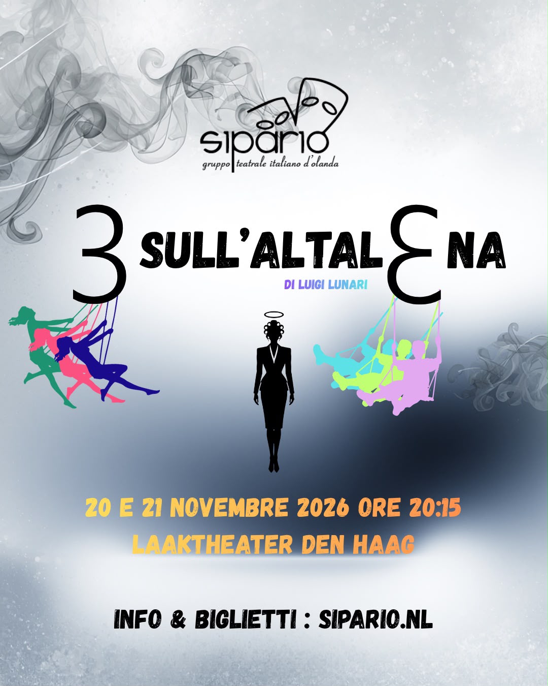 Tre sull’altalena